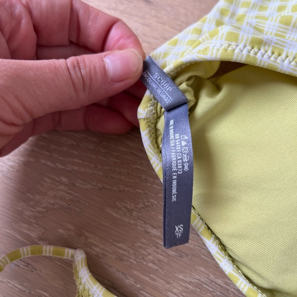 American Eagle Aerie Green Gingham - Picture 4 of 5